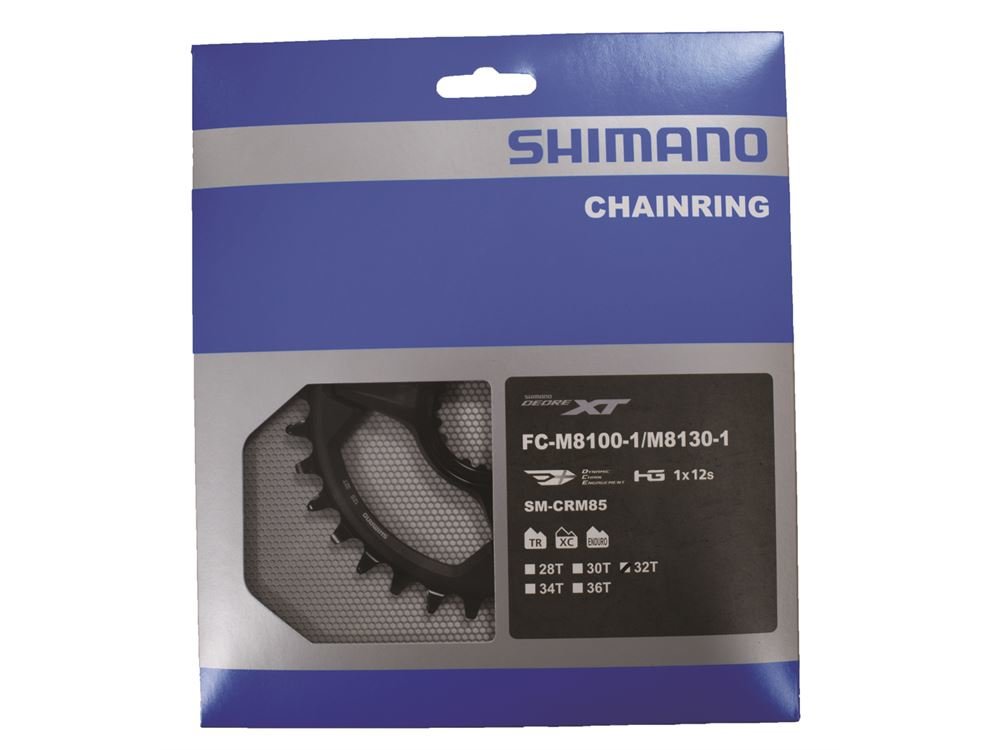 Shimano Kettenblatt Deore XT SMCRM85 32 Zähne | schwarz |