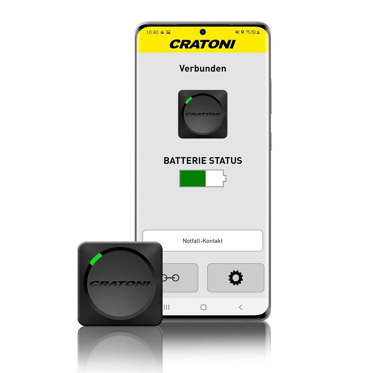 Cratoni C-Safe Crash Sensor 230801G5 Sturzerkennung Notruf App Biken Reiten Ski 