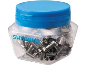 Shimano Endkappe Bremszugaußenhülle Stahl, 5 mm, Stahl,