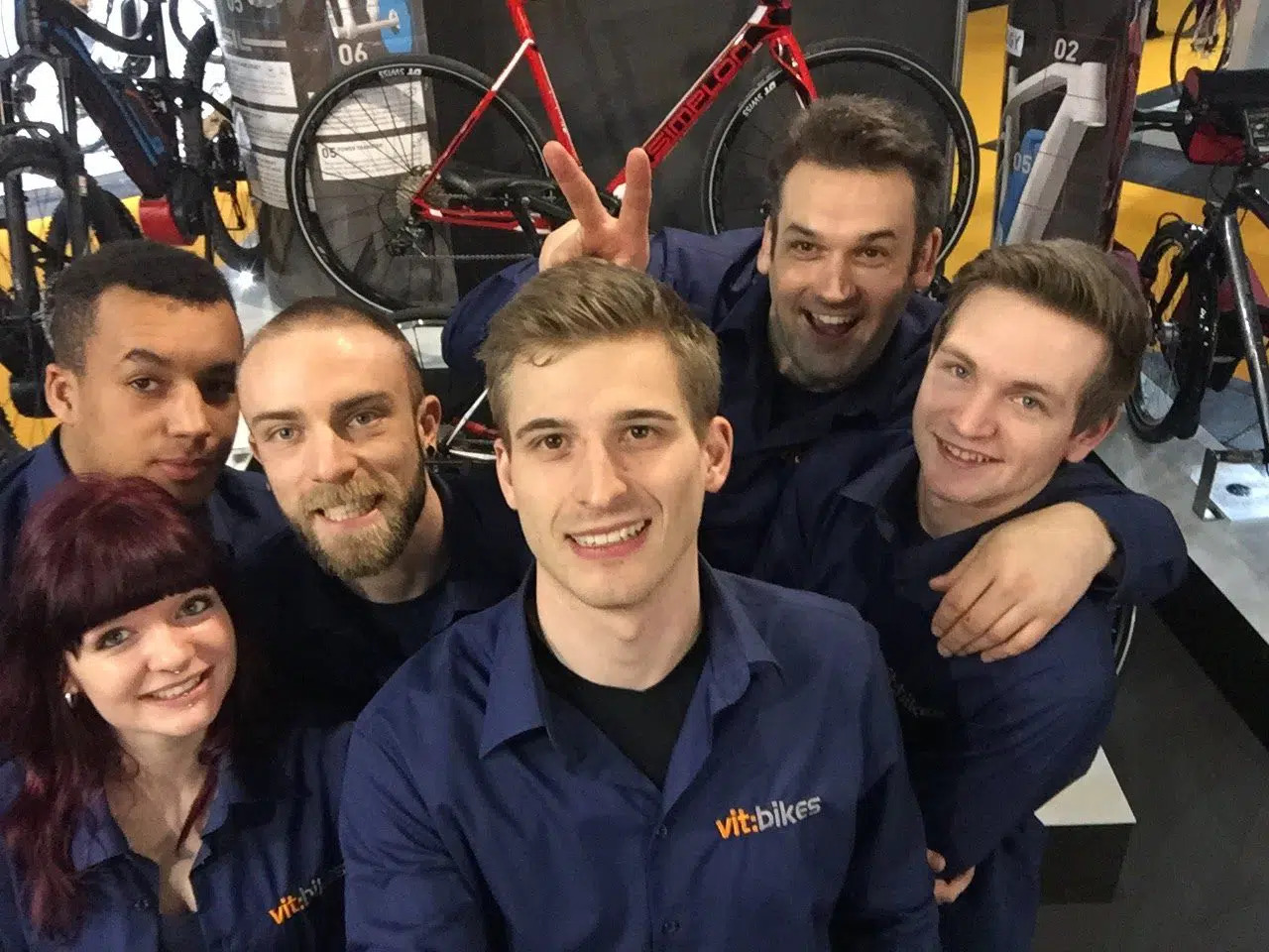 Markus und Team aus 2016